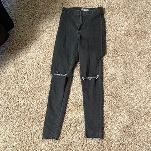 top shop stretchy jeans